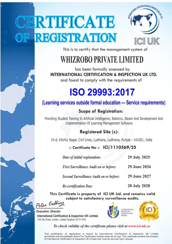 ISO 29993:2017 Certification