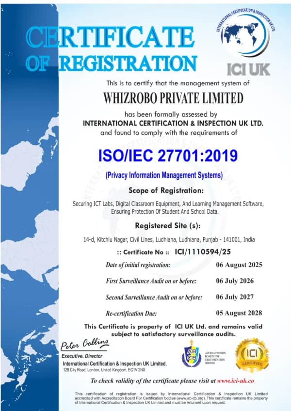 ISO/IEC 27701:2019 Certification