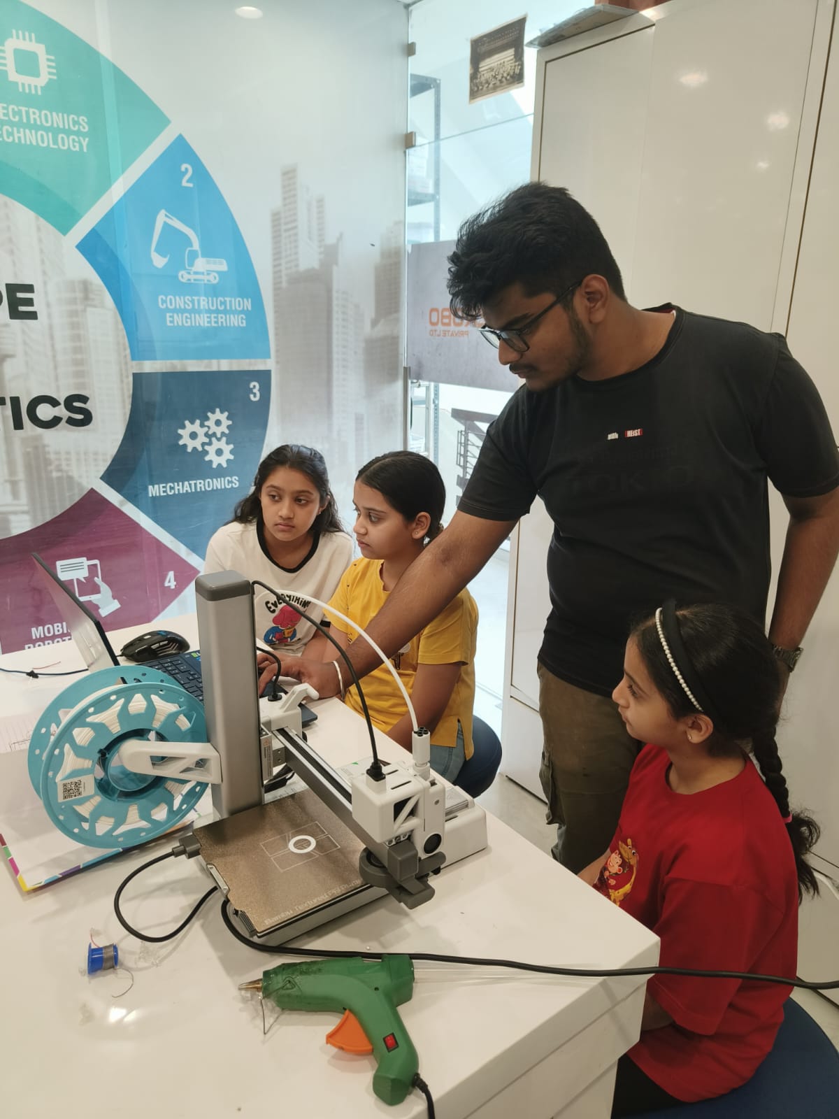 3D printing in action — student project